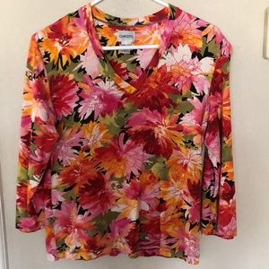 Chico’s Flower Tee